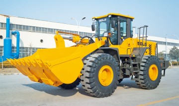 SDLG L958F China price wheel loaders 17ton small telescopic front end loader 4 wheel drive mini articulated mining wheel loader