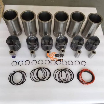 7000000583A liner kits with piston piston ring piston pin for weichai WD10 WD615 engine parts