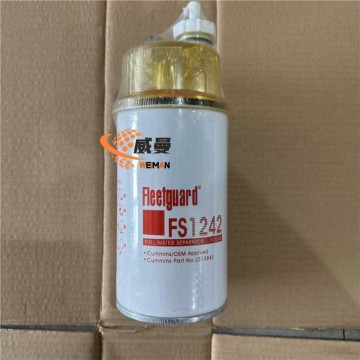 Fleetguard  FS1242  FUEL FILTER SEPARATOR for machine with Good Quality and Price